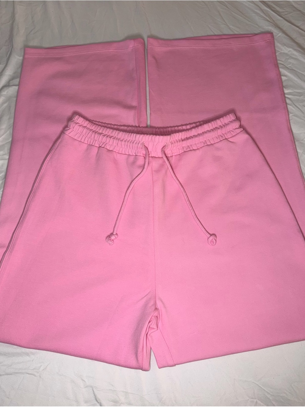 Pink Elastic sweatpants